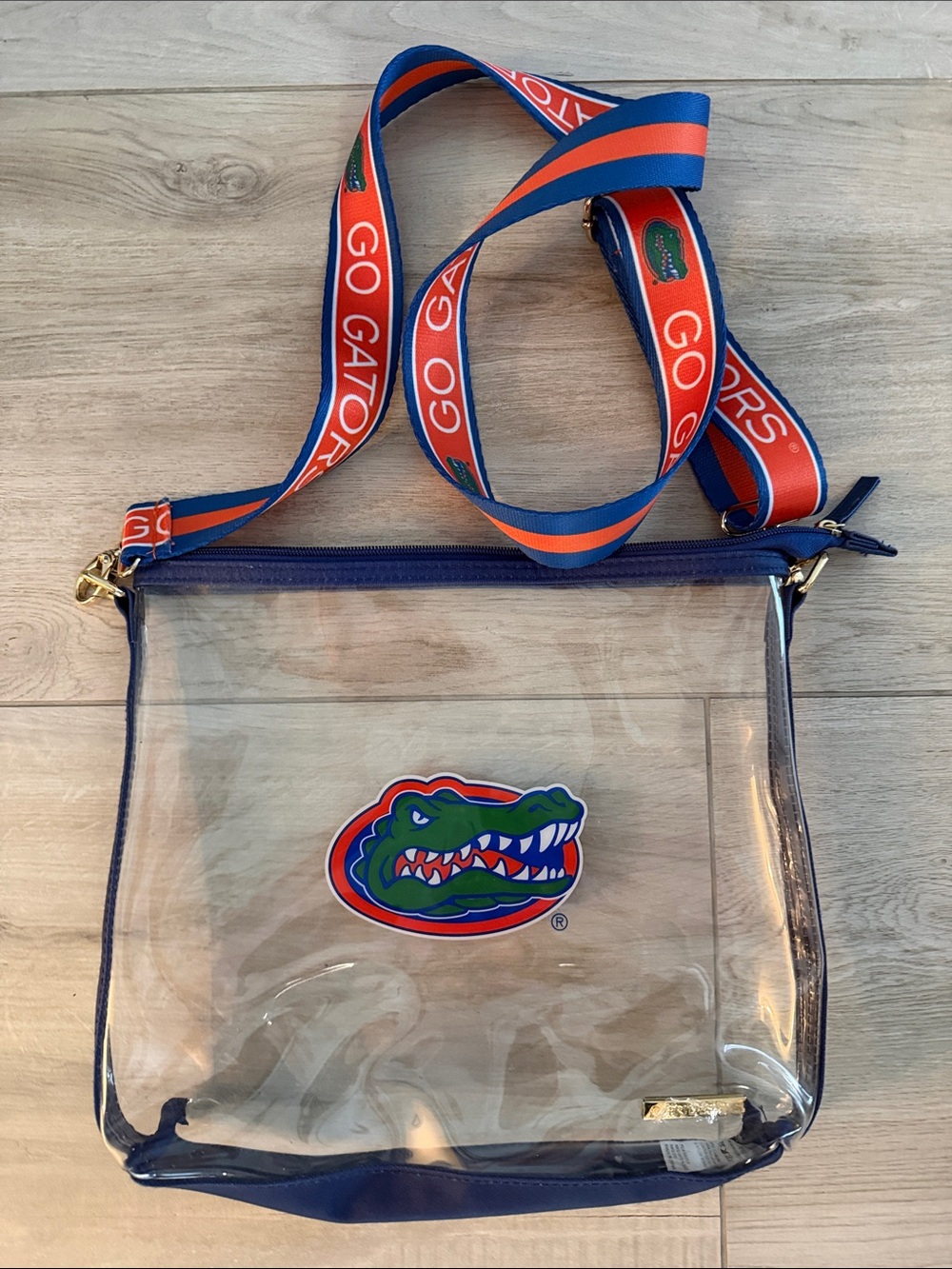 🐊 Florida Gators Clear Crossbody Bag with Adjustable Strap